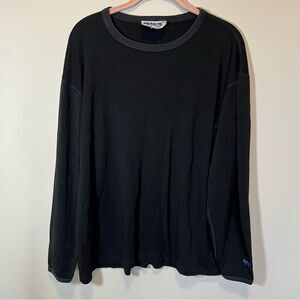 Minus 33 Men’s Black 100% Merino Wool Long Sleeve Base Layer Shirt Large